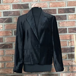 Apostrophe Velour Blazer